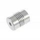 2pcs 5mm x 6mm Aluminum Flexible Coupling 5x6 for Nema 17 Z Axis 3D Printer CNC DIY