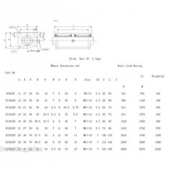 1pcs SC8LUU 8mm Linear Ball Al Block Bearing for CNC Robotics DIY Projects