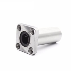 1pcs LMK10LUU 10mm Rod Linear Ball Bearing Square Flange for CNC Robotic Machines DIY Project