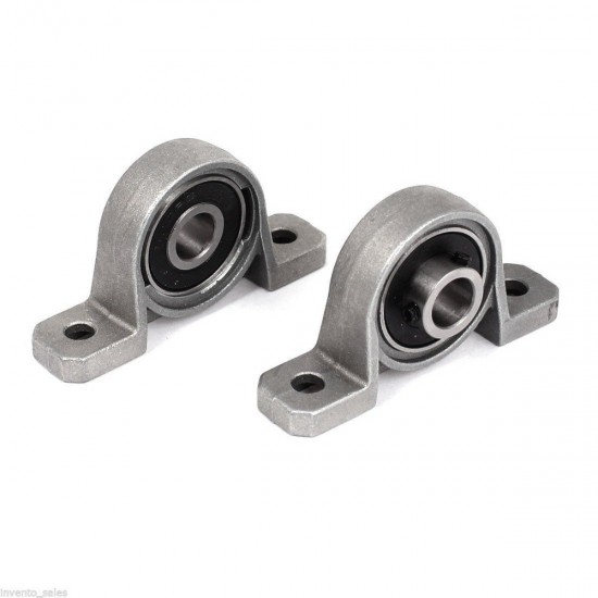 1Pcs P000 10mm Self Aligning Flange Pillow Block Ball Bearing For 3D Printer CNC DIY