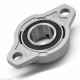 1Pcs FL000 10mm Self Aligning Flange Pillow Block Ball Bearing For 3D Printer CNC DIY
