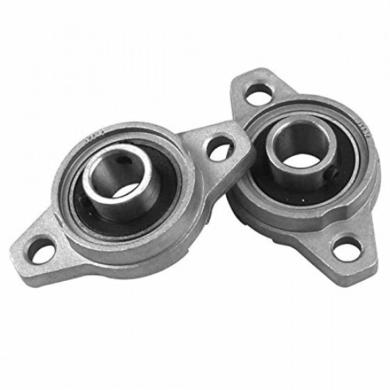 1Pcs FL004 20mm Self Aligning Flange Pillow Block Ball Bearing For 3D Printer CNC DIY