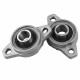 1Pcs FL004 20mm Self Aligning Flange Pillow Block Ball Bearing For 3D Printer CNC DIY