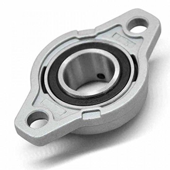 1Pcs FL004 20mm Self Aligning Flange Pillow Block Ball Bearing For 3D Printer CNC DIY