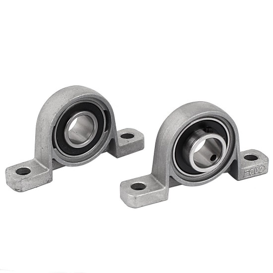1Pcs P002 15mm Self Aligning Flange Pillow Block Ball Bearing For 3D Printer CNC DIY