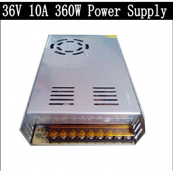 36V 10A 360 watt DC SMPS Power supply for CCTV LED Driver Amplifier DIY Projects