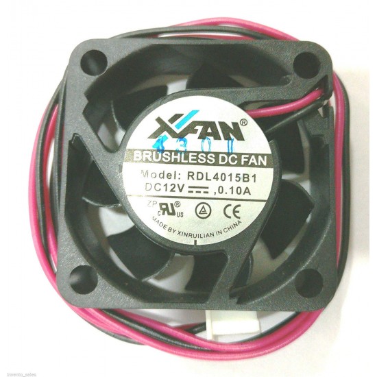 40x40x15mm DC Brushless 12V Cooling Fan for 3D Printer, Robotics, DIY Projects 40x40x15mm DC Brushless 12V Cooling Fan for 3D Printer, Robotics, DIY Projects