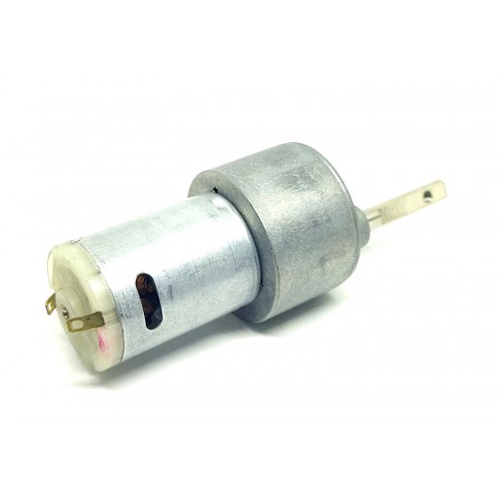 12v 10 Kg-cm 1000 RPM DC Side Shaft High Torque Geared Motor Heavy Duty