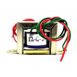 1Pcs 12V 0.5A 500mA 12-0-12 Transformer Copper Winding 220V AC to 12V AC Step Down Power Supply For DIY Projects