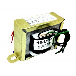  1Pcs 18V 1A 18-0-18 Transformer Copper Winding 220V AC to 18V AC Step Down Power Supply For DIY Projects