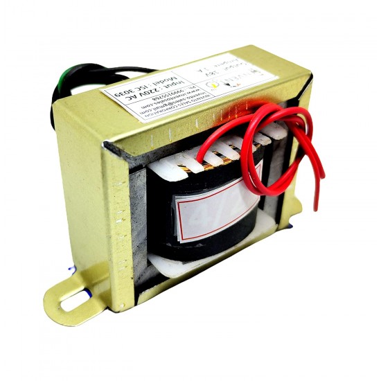  1Pcs 18V 1A 18-0-18 Transformer Copper Winding 220V AC to 18V AC Step Down Power Supply For DIY Projects