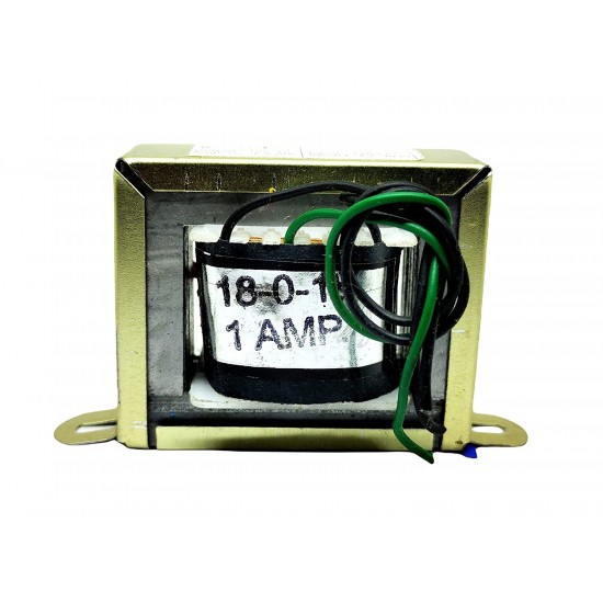  1Pcs 18V 1A 18-0-18 Transformer Copper Winding 220V AC to 18V AC Step Down Power Supply For DIY Projects