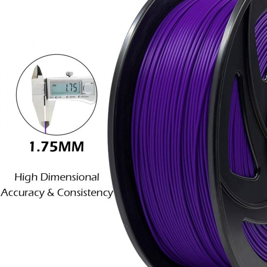 1Kg 1.75mm Purple PLA Filament Plastic 3D Printing Filament For 3D Pen 3D Printer