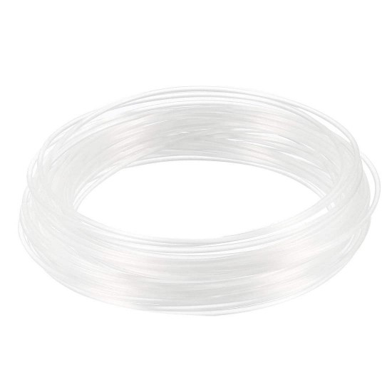 20 meter 1.75mm Natural Transparent Clear PLA Filament Plastic 3D Printing Filament For 3D Pen 3D Printer