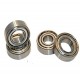 4Pcs MR63ZZ 3x6x2.5mm for 3mm Rod Radial Ball Bearings CNC Robotics DIY Projects