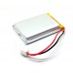 3.7V 2000mAh Li-ion Rechargeable Battery 55x35x10mm for Quadcopter Helicopter Drones GPS PDA DVD iPod Tablet PC DIY