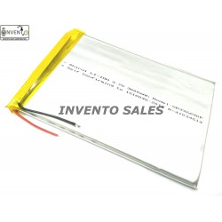 3.7V 3000 mAh Li-ion Rechargeable battery 95x65x3mm for PSP GPS DVD MP4 C671