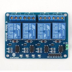 5V 4 Channel Relay Module Shield For Arm PIC AVR DSP LW SZUS