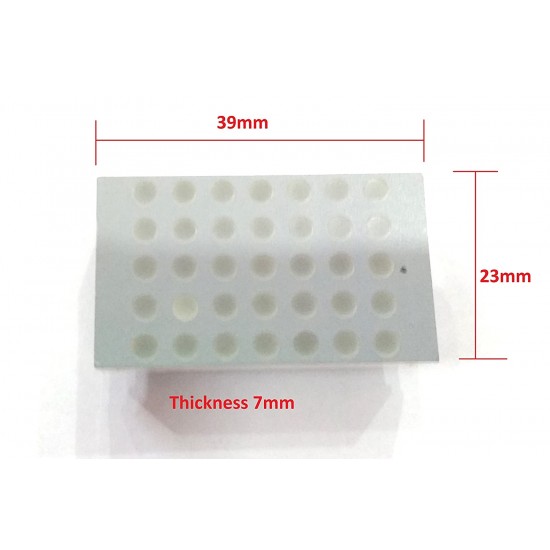 2pcs 5x7 Dot matrix display 38x23x7mm for DIY Projects