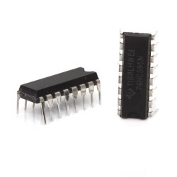 4pcs 74HC595N 74595 8 Bit Shift Register IC for LED Matrix based DIY Projects