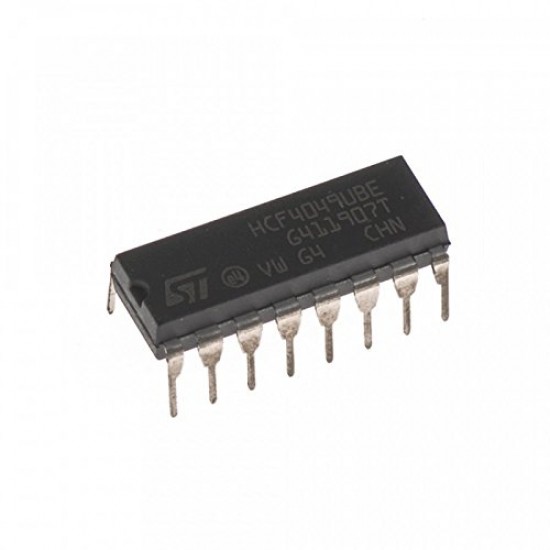 2pcs HCF4049UBE Hex Buffer Converters Inverting Type SMD