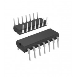5Pcs CD4001BE NOR Gate, CD4001, 4001 IC, 2 Input, 6.8 mA, 3 V to 18 V, DIP-14