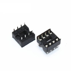 20PCS 8-Pin 8pins DIL DIP IC Socket PCB Mount Connector