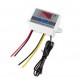 12V 10A 120W Digital Display Temperature Controller XH-W3001 LED Temperature Controller with Thermostat Control Switch Probe