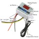 12V 10A 120W Digital Display Temperature Controller XH-W3001 LED Temperature Controller with Thermostat Control Switch Probe