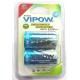 2pcs Vipow 1.2V 2500 mAh Sub C Cell NiMH Rechargeable Battery for Home toys clock