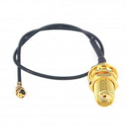 1Pcs 10cm long Mini PCI U.FL to SMA Female Connector Antenna WiFi Pigtail Cable IPX to SMA Extension