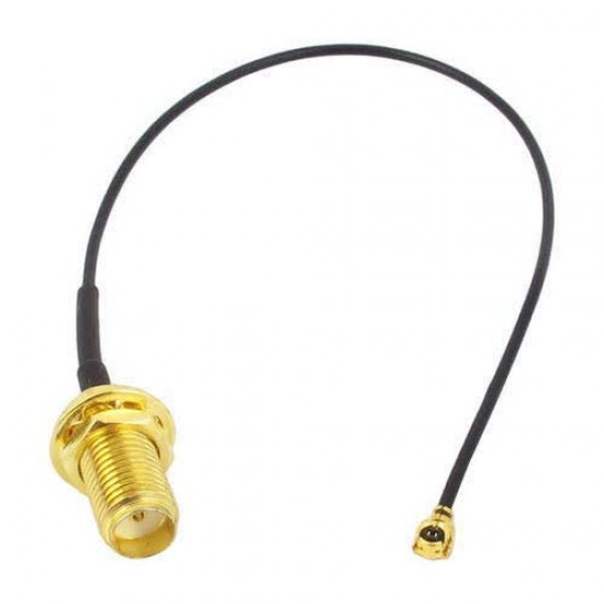 1Pcs 10cm long Mini PCI U.FL to SMA Female Connector Antenna WiFi Pigtail Cable IPX to SMA Extension