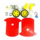 2 wheels 2 layer Smart Robot Car Chassis Kits with Battery Box BO Motor for DIY Projects