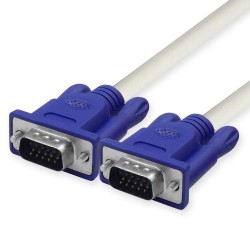 1.5 mtr VGA Male to M 15 Pin 15P Extension Cable SVGA For PC Laptop Monitor