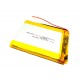 3.7V 2000mAh Li-ion Rechargeable Battery 65x50x5mm for Quadcopter Helicopter Drones GPS PDA DVD iPod Tablet PC DIY