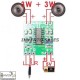 PAM8403 2X3W 2.5 5V input C698 Mini Audio Class D Digital Amplifier Board, Black