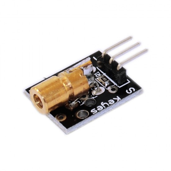 Laser sensor Module 650nm 6mm 5V 5mW Red Laser Dot Diode KY-008 for DIY