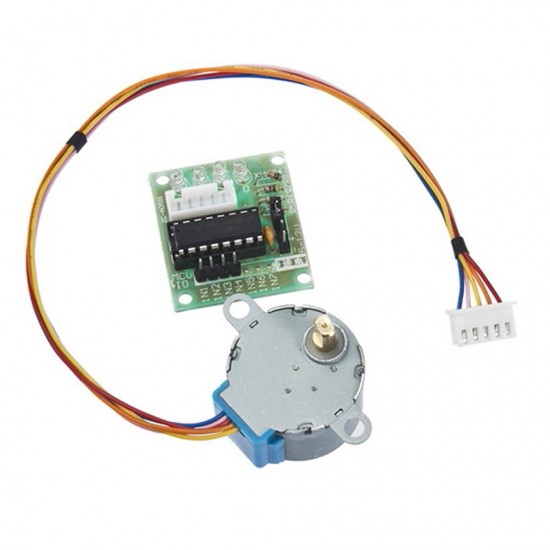 5V Stepper Motor 28BYJ-48 With Drive Test Module Board ULN2003 5 Line 4 Phase