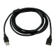 5 Ft 1.5 mtr USB 2.0 MALE to FEMALE Extension Cable Cord Extender for PC Notebook