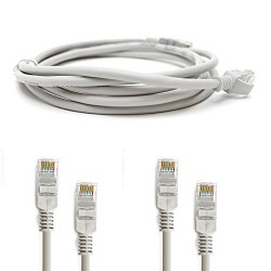 5 mtr RJ45 Ethernet Network LAN Cat5e Cat5 Patch Cable For Computer Router TV PC