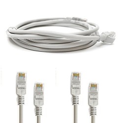 15 mtr RJ45 Ethernet Network LAN Cat5e Cat5 Patch Cable For Computer Router TV PC