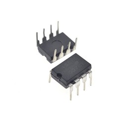 5pcs JRC4558 - Dual high Gain Operational Amplifier - DIP-8
