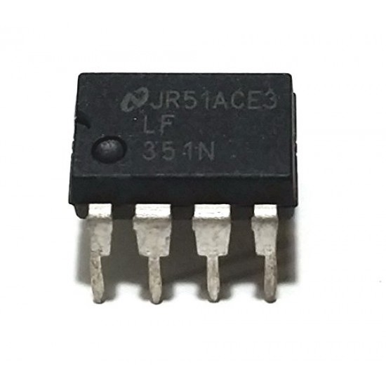 LF351 - Wide Bandwidth JFET Input Op-Amp - TI - DIP-8