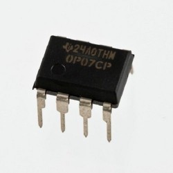 2pcs OP07CP IC - Precision Op-Amp - DIP 8