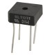 2pcs BR1010 10A 1000V Full Wave Bridge Rectifier Module