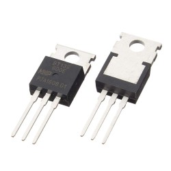 3Pcs BT136-600E,127 - Triac, 600 V, 4 A, TO-220AB, 25 mA, 1 V, 5 W High Switching Speed Silicon Transistor