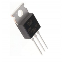 3Pcs BT136-600E,127 - Triac, 600 V, 4 A, TO-220AB, 25 mA, 1 V, 5 W High Switching Speed Silicon Transistor