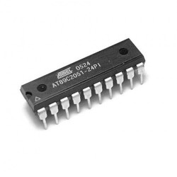 1pcs AT89C2051-24PU AT89C2051 MICROCONTROLLER IC ATMEL DIP-20
