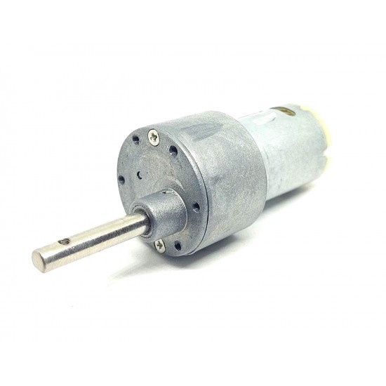 12v 10 Kg-cm 30 RPM DC Side Shaft High Torque Geared Motor Heavy Duty