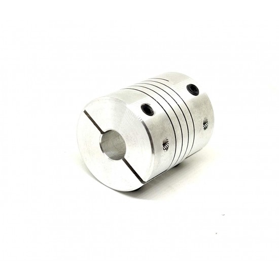 1Pcs 8x12mm Motor Jaw Shaft Coupler Aluminum 8mm 12mm Flexible Coupling for Nema 23 3D Printer Z Axis For RepRap 1Pcs 8x12mm Motor Jaw Shaft Coupler Aluminum 8mm 12mm Flexible Coupling for Nema 23 3D Printer Z Axis For RepRap